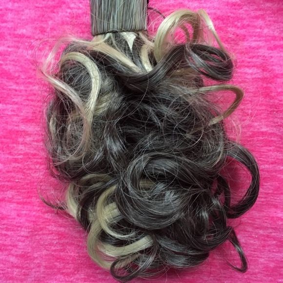 Curly Short Synthetic Ponytails